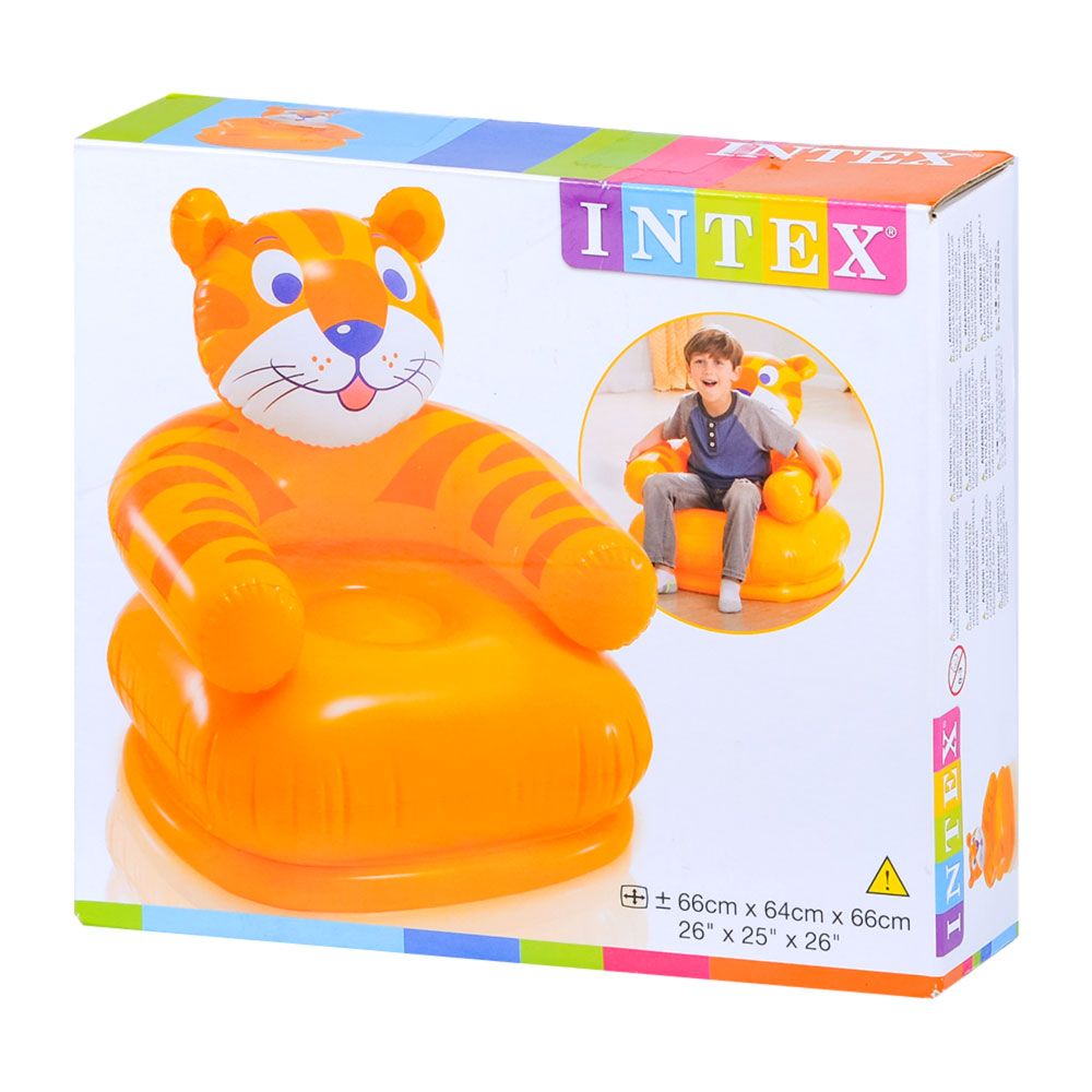 Intex Inflatable Happy Animal Assortment Bouncy Chair