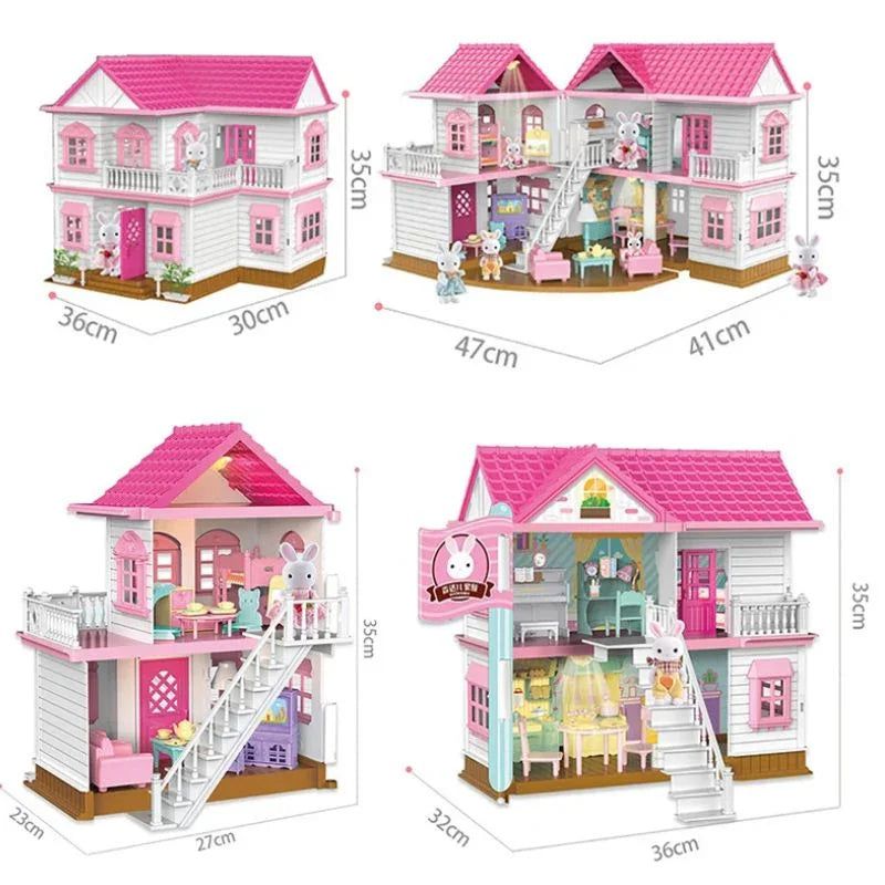 Luxury Villa Doll House | Sender Family DIY Playset