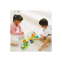 Montessori Busy Board Suitcase With Bear | Sensory 18in1 Interactive Book For Kids