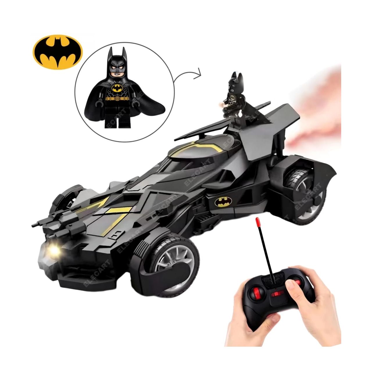 Batman Themed Car | RC Spray Batmobile 