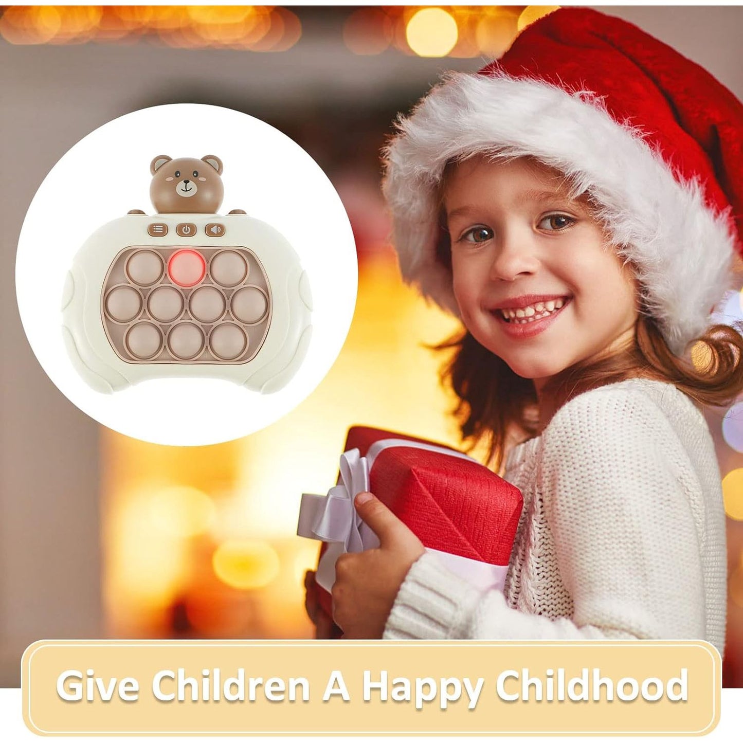 Popit Quick Push Game | Light Up Fidget Game For Kids