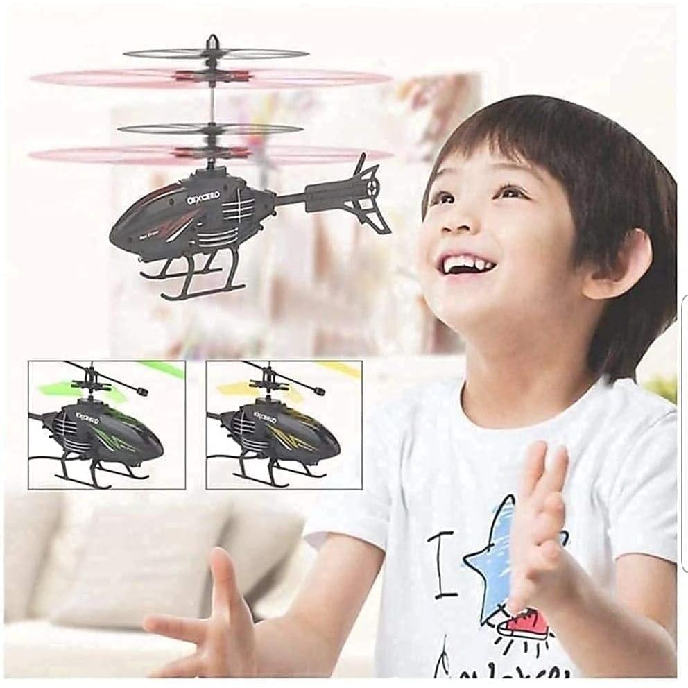 Remote Control Helicopter Plane | RC Hand Gesture Airplane Toy