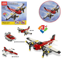 Jisi 3-in-1 Propeller Adventures Building Block Set