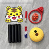 Tiger Adjustable Basketball Set with Air Pump