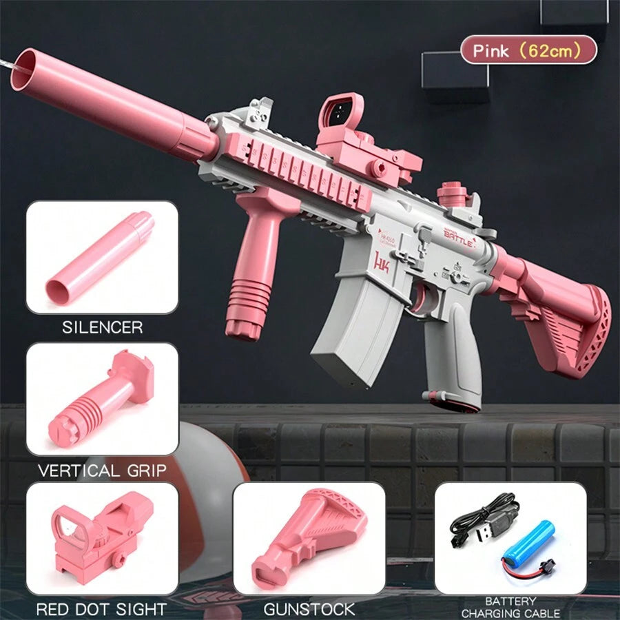 M416 Water Gun with Rechargeable Batteries 