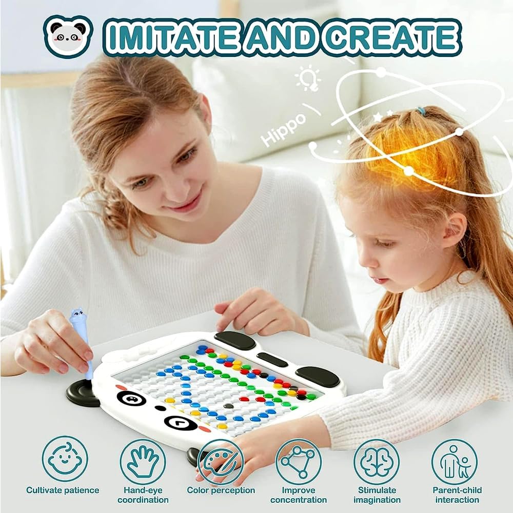 Magnetic Panda Drawing Board | Drawing Toy For Kids