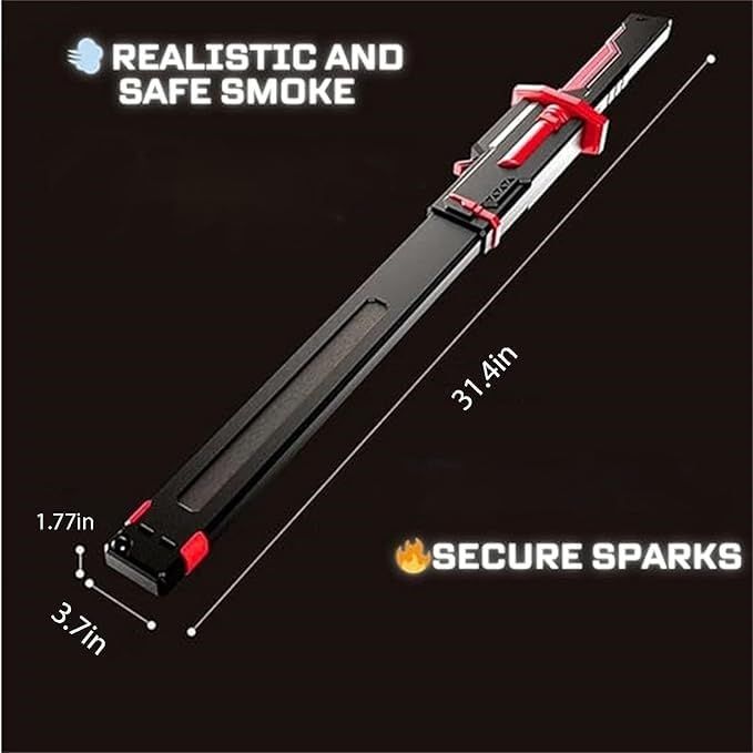 Sparkblade LED Sword | Katana Sword With Smoke & Spark Effects