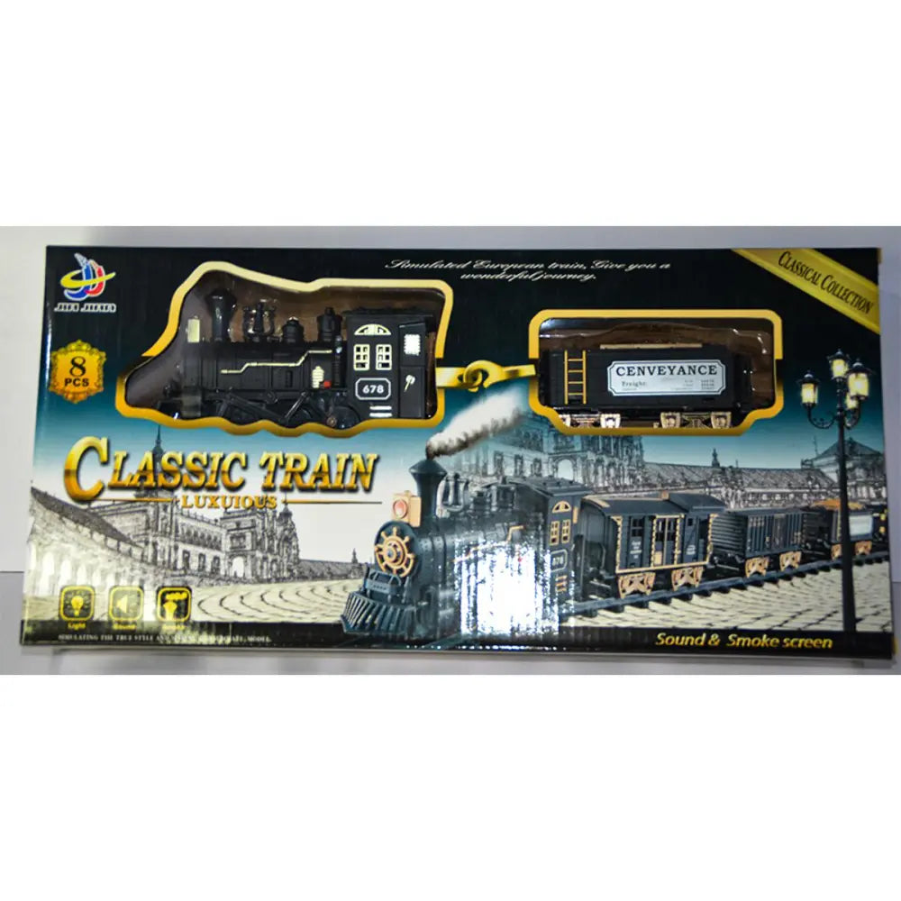 Classic Luxurious Train | Sound & Smoke Screen | Build Train Track
