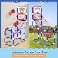 Topi Toys Basketball Set with 2 Hoops & Air Pump