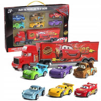 Cartoon Cars Truck & 6 Cars | Cars & Trucks Toy For Kids