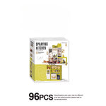 96Pcs Spraying Kitchen Playset With Light & Sound Feature
