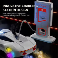 2.4GHz RC Drift Stunt Car with Lights, Music & Spray | Gesture Sensing Remote Control Car Toy for Kids Boys Girls