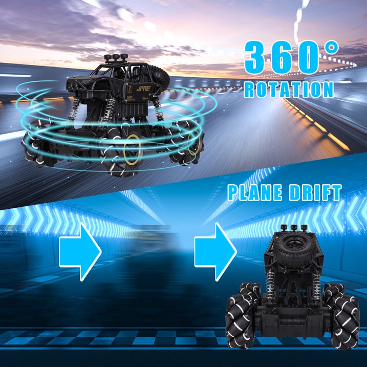 2.4GHz Wrist Remote Control Rock Crawler With 360° Rotation & Rechargeable batteries