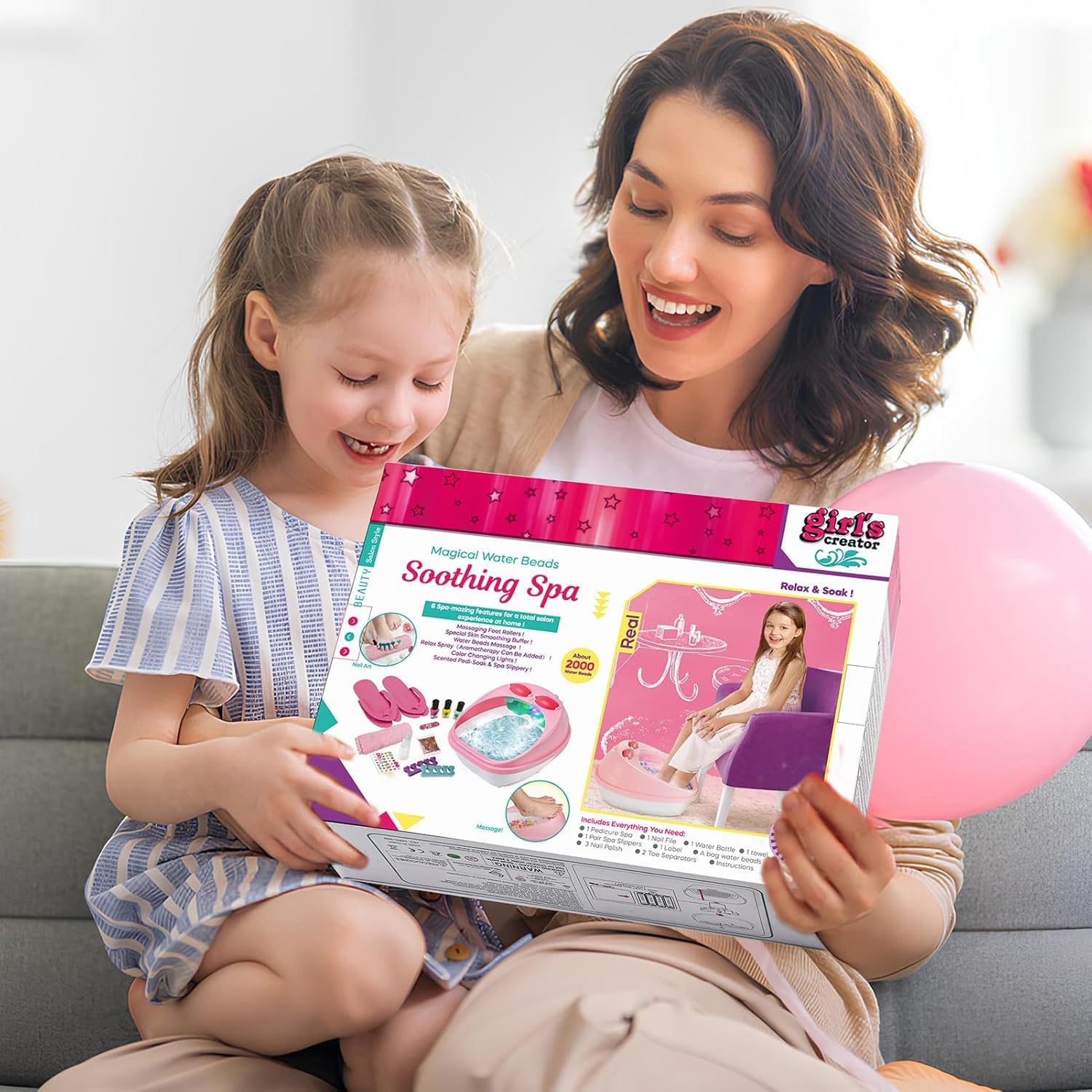 Girls Creator | Foot Spa Salon | Real Working Spa With Music & Bubbles