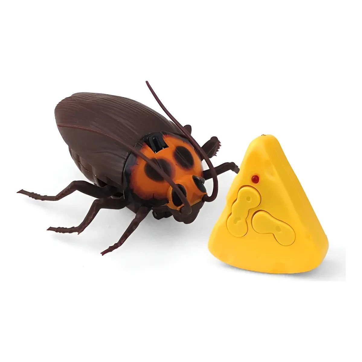 Remote Control Realistic Cockroach | 360 Rotating Creepy RC Cockroach