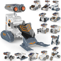 Solar Robot Creation Kit | 14in1 Powered By Sun Robot | DIY STEM 14in1 Robot