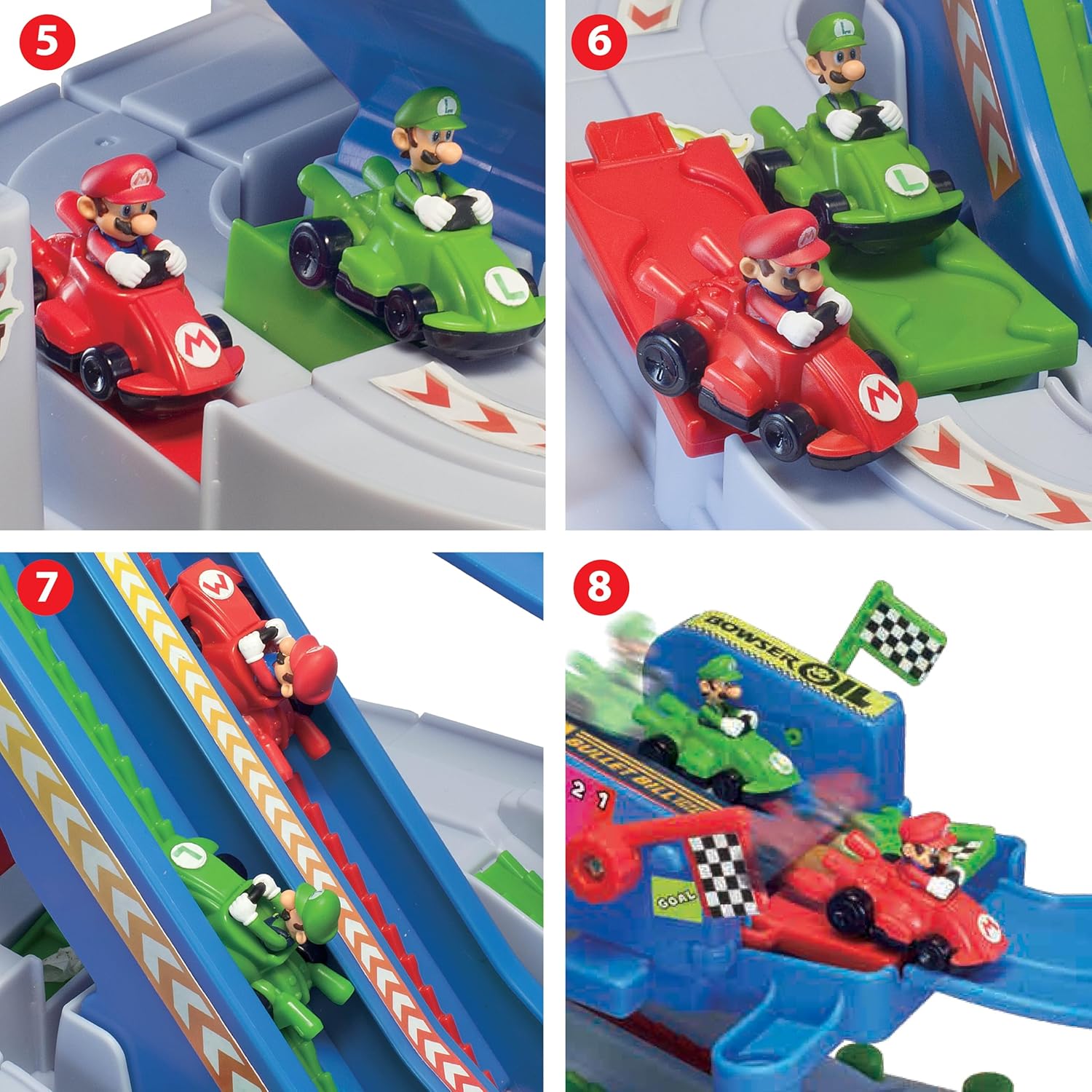 Super Mario 2-Player Obstacle Race Course Set