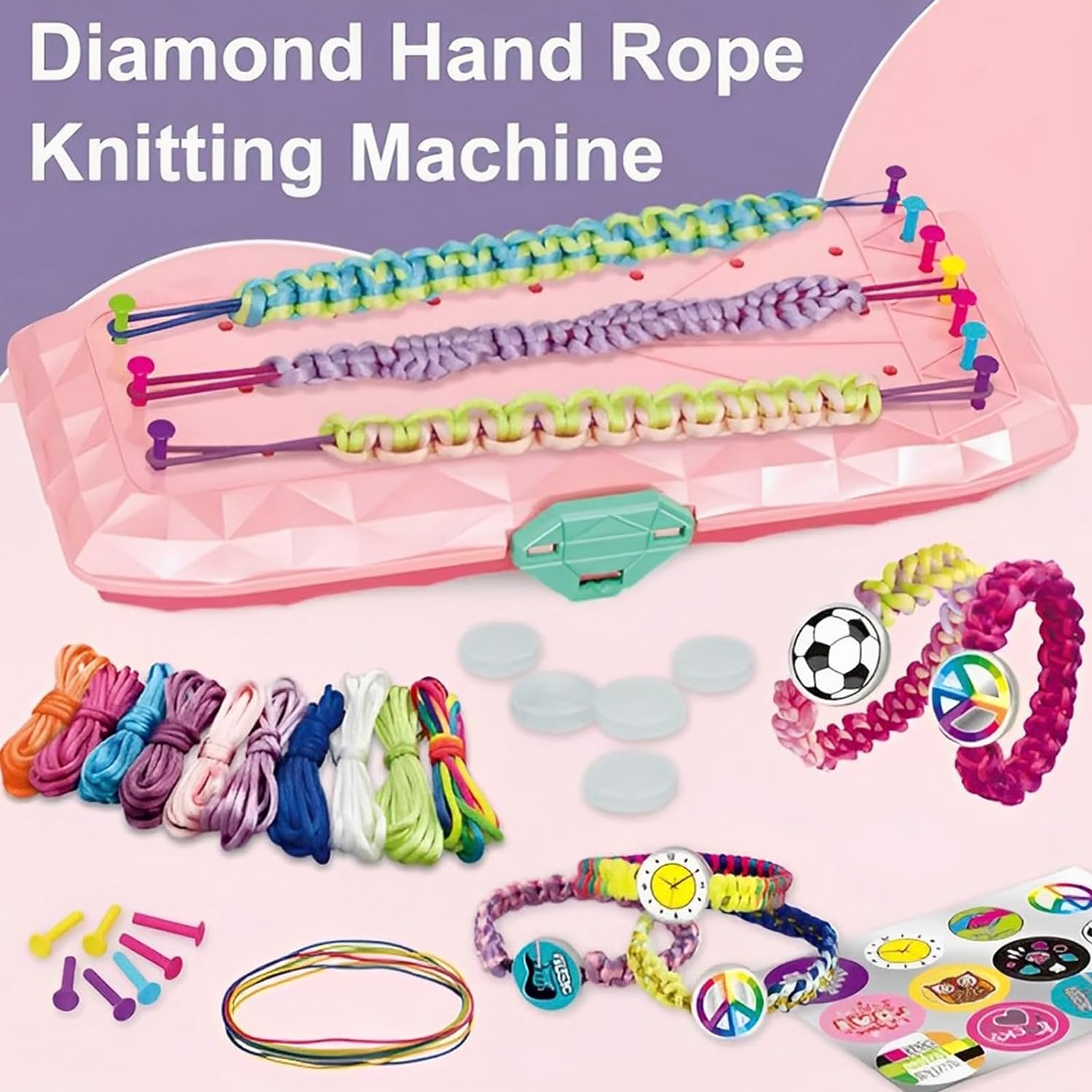 Girls Creator | Jewelry Making Kit | Braiding Bracelet