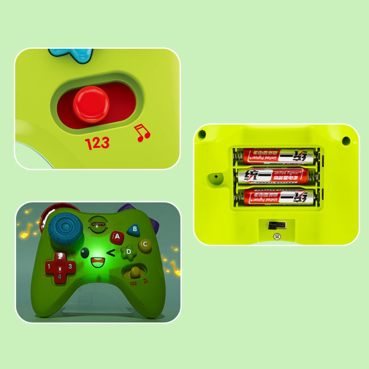 Baby's Love Musical Learning Gamepad Toy