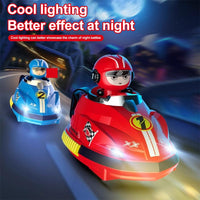 RC Battle Bumper Car Set with Ejecting Driver