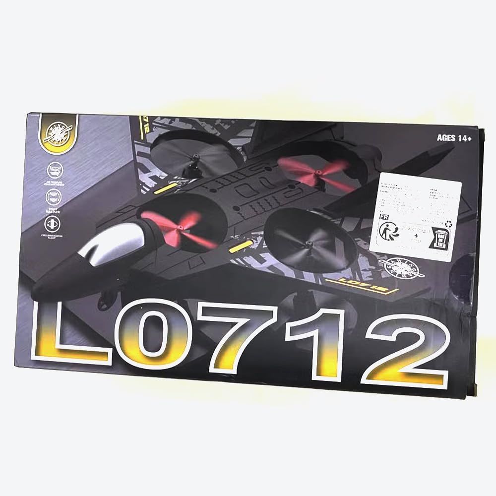 Remote Control Aeroplan Drone With Rechargeable Batteries | LO712 Drone