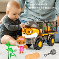 Puppy Themed Haul & Dump Truck for Kids