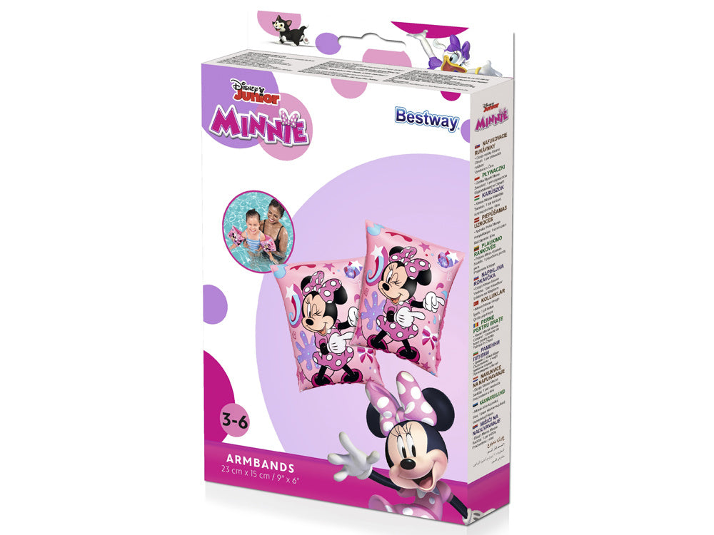 Bestway Inflatable Minnie Mouse Themed Arm Band