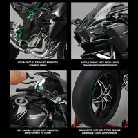 1:6 Diecast Kawasaki Ninja H2R with LED Lights