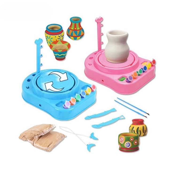Clay Pottery Wheel Workshop | Educational Clay Crafting Toy For Kids