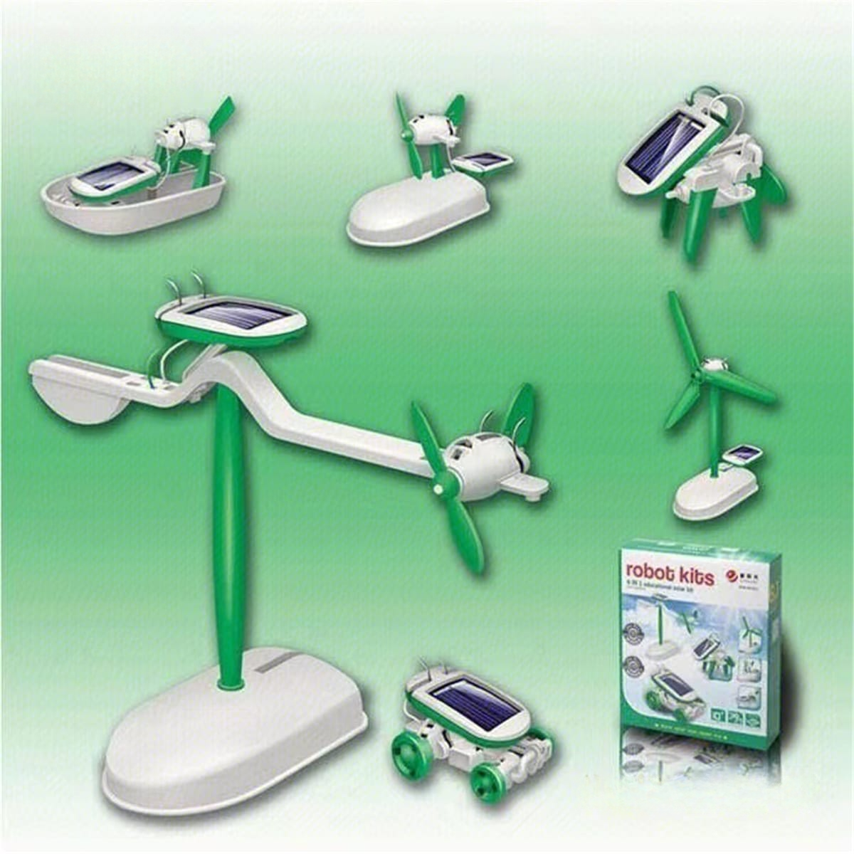 Robot Kits | Solar Educational Kit | 6in1 Solar Learning Kit – The Toy ...