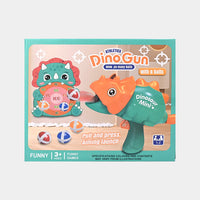 Dinosaur-Themed Shooting Target Kit with Sticky Balls | Aim & Shoot Game For Kids