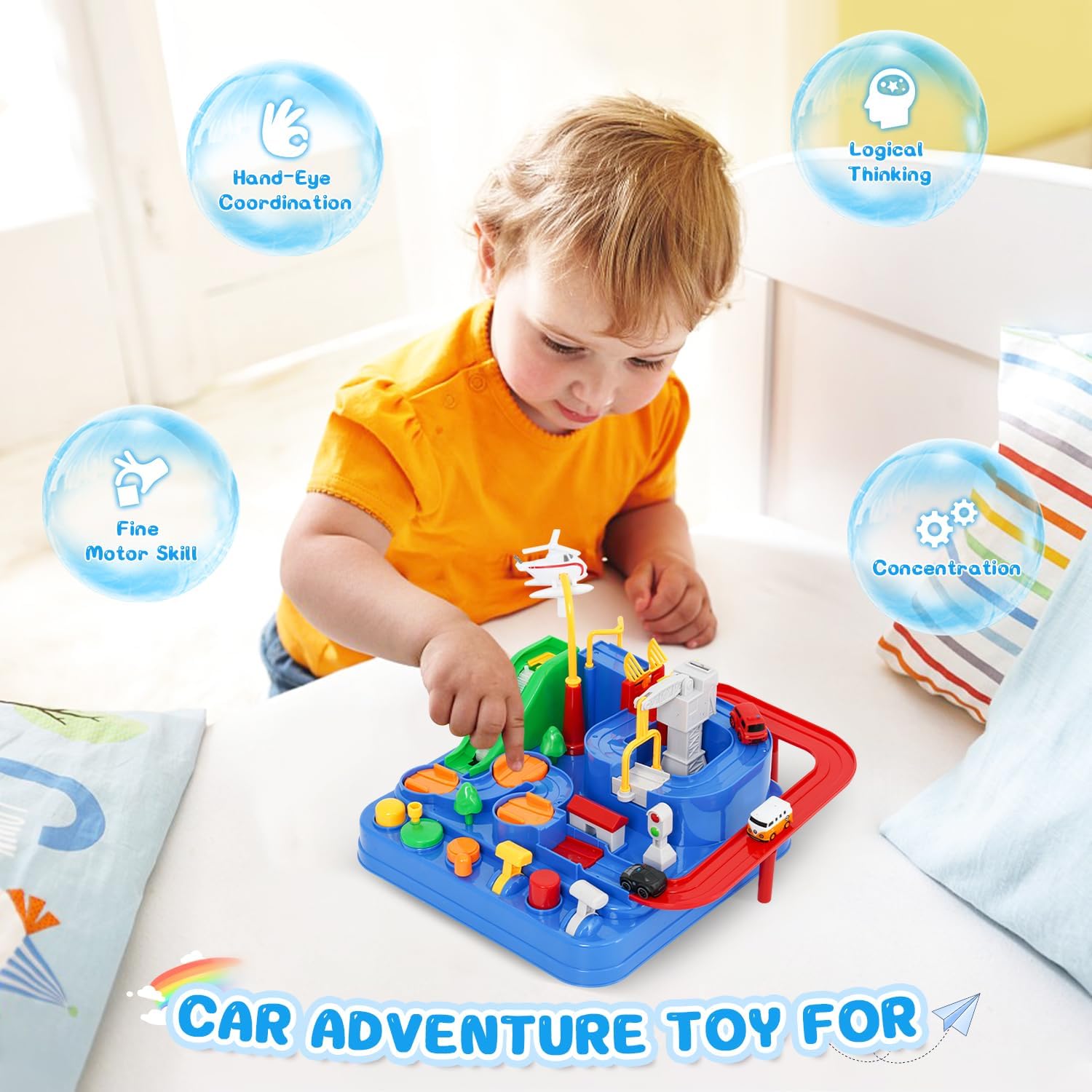 Car Adventure Toys,City Rescue Toy Vehicle