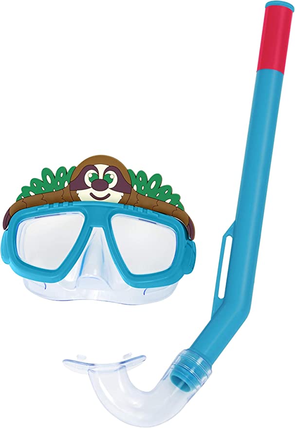 BESTWAY Swim & Diving Mask With Pet Tube For Children