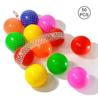 Multicolor Plastic Play Balls for Kids | Soft Non-Toxic Plastic Balls for Kids Ball Pit, Playhouses, Playgrounds, Pool and parties