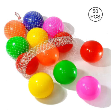 Multicolor Plastic Play Balls for Kids | Soft Non-Toxic Plastic Balls for Kids Ball Pit, Playhouses, Playgrounds, Pool and parties