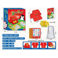 Bingo Penguin Wow Fish | Bingo Cards Toy