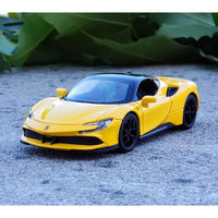 Die-Cast Alloy Ferrari Themed Modle Car 