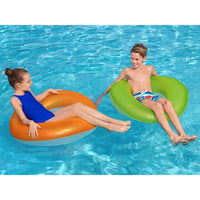 Inflatable Frosted Neon Swim Ring