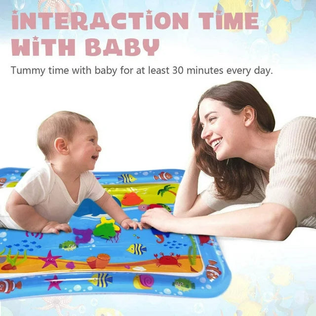 Tropical Fish Inflatable PVC Baby Water Play Mat | Water Mat Toy Kids