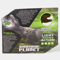 Remote Control Tyrannosaurus Rex Toy With Light & Sound Effects 