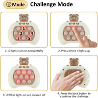 Popit Quick Push Game | Light Up Fidget Game For Kids