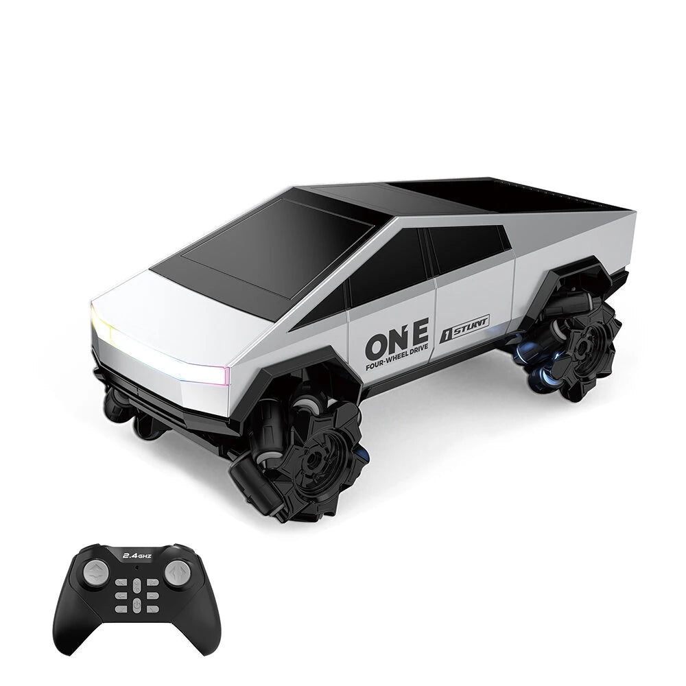 RC Cybertruck Style Stunt Car | Tesla Hand Gesture/Remote Control Drift Car