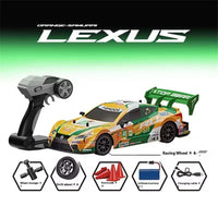 2.4GHz RC Drift Racing Car with Rechargeable Battery & LED