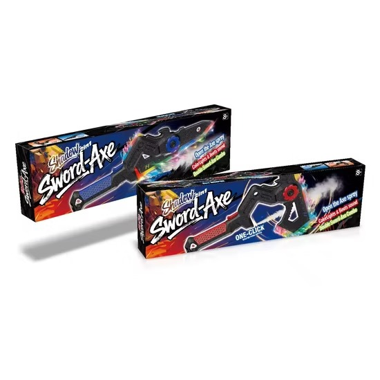 Sword & Axe 2in1 With Led Lights & Mist Spray | Sparkblade Led Sword With Sound & Other Accessories