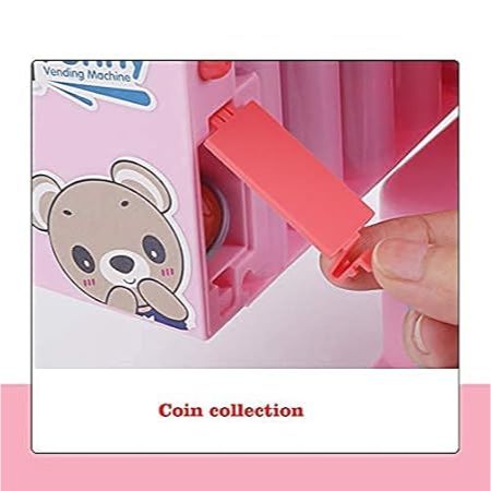 2-in-1 Cartoon Themed Money Bank & Vending Machine For Kids