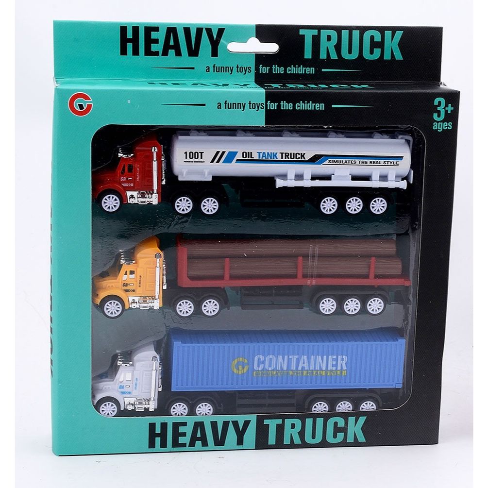 Heavy Trucks | 3 Trucks in 1 | Lumberjack Truck
