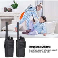 Black Colored Walkie Talkie with 100 Meter Range 