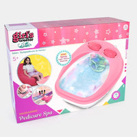 Girls Creator | Foot Spa Salon & Pedicure Kit | Nail Polish & Other Accessories