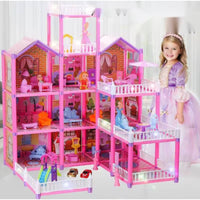 DIY Doll House | Lovely Home 257 Pcs DIY Assemble Game With Accessories