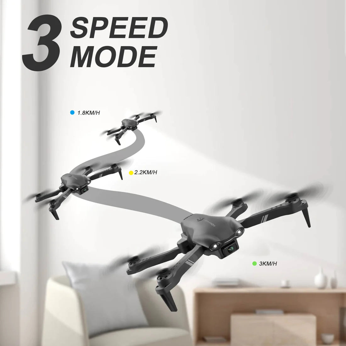 4DRC Highspeed Drone With Camera And Real Time Transmission